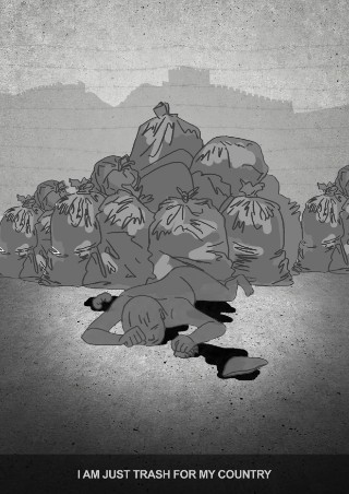 I am just trash for my country