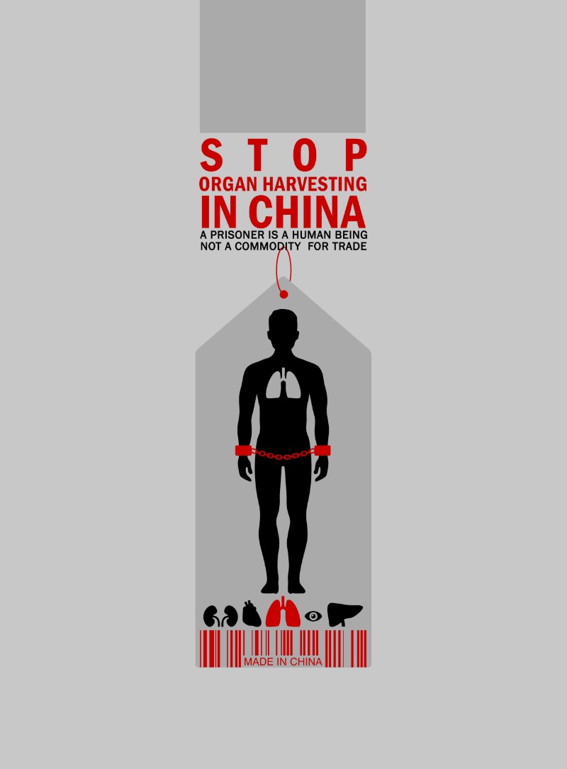 STOP ORGAN HARVESTING IN CHINA !!!