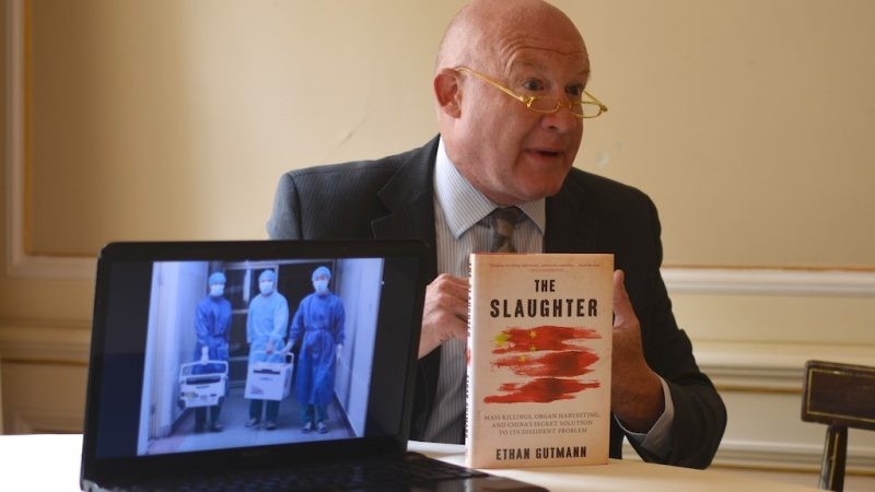 Enthüllungsjournalist Ethan Gutmann recherchierte 7 Jahre lang im Alleingang über Chinas blutiges Transplantations-Business. Ab morgen stellt er sein Buch "The Slaughter" in Berlin vor.Foto: Florian Godovits